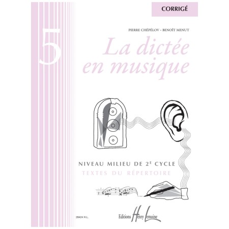 la dictee en musique partition