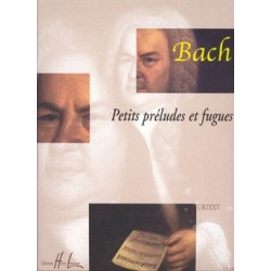 PARTITION PIANO BACH PETITS PRELUDES ET FUGUES - KIOSQUE MUSIQUE AVIGNON