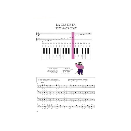 methode rose 1ère annee partition piano