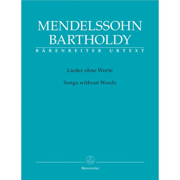 mendelssohn romances sans paroles partition
