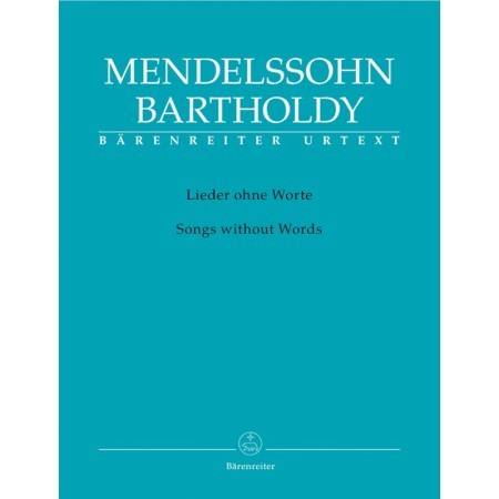 mendelssohn romances sans paroles partition