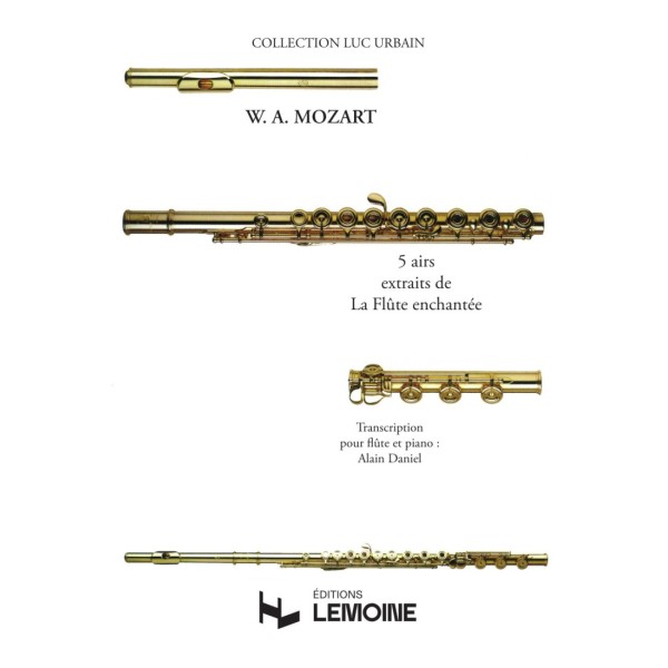 5 airs extrait de la flute enchantee partition flute