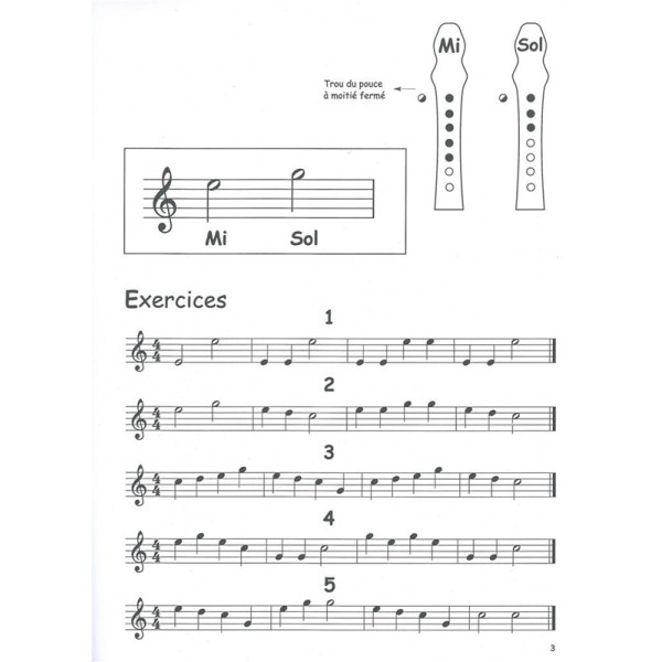 flute a bec starter volume 2 partition