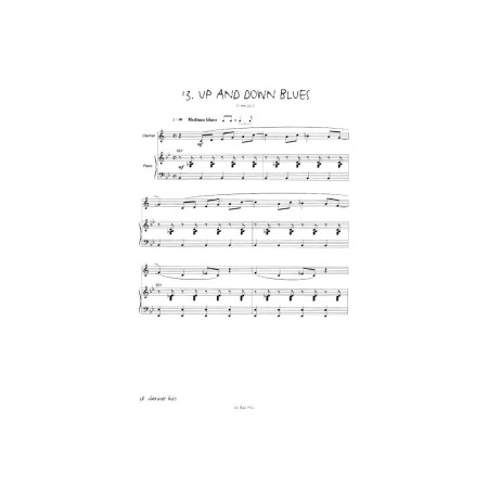 clarinet hits volume 1 partition
