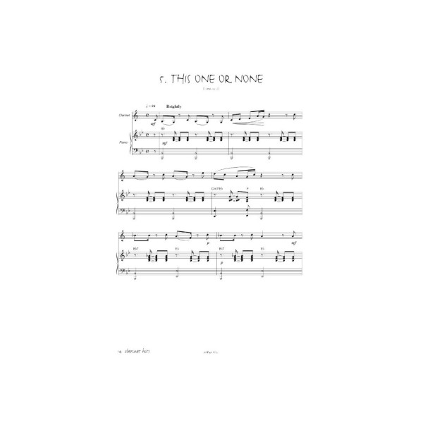 clarinet hits volume 2 partition