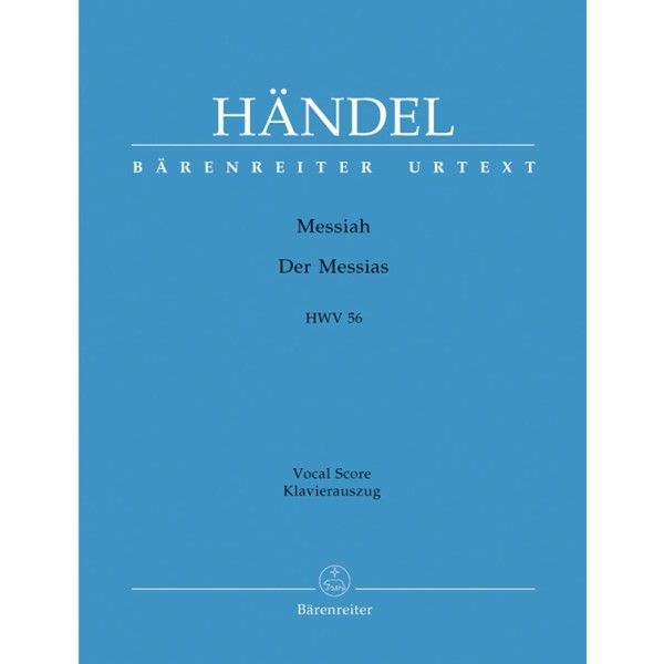 haendel le messie partition chant