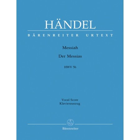 haendel le messie partition chant