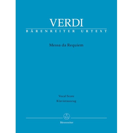 partition imprimée requiem de verdi