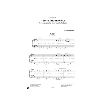 l'accordeon d'albana suites dans le style ancien partition