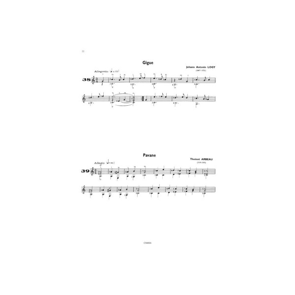 partition la guitare classique volume A