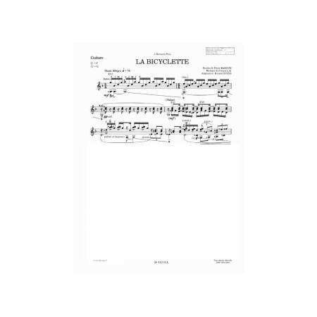 partition chansons francaises a la guitare