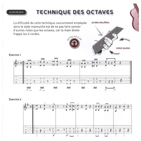 astuces de la guitare manouche partition