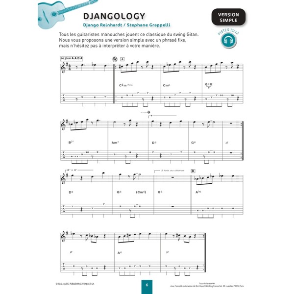 astuces de la guitare manouche partition