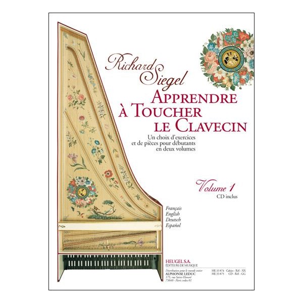 apprendre a toucher le clavecin partition