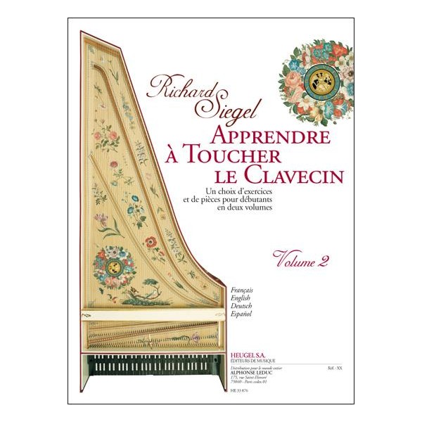 apprendre a toucher le clavecin partition