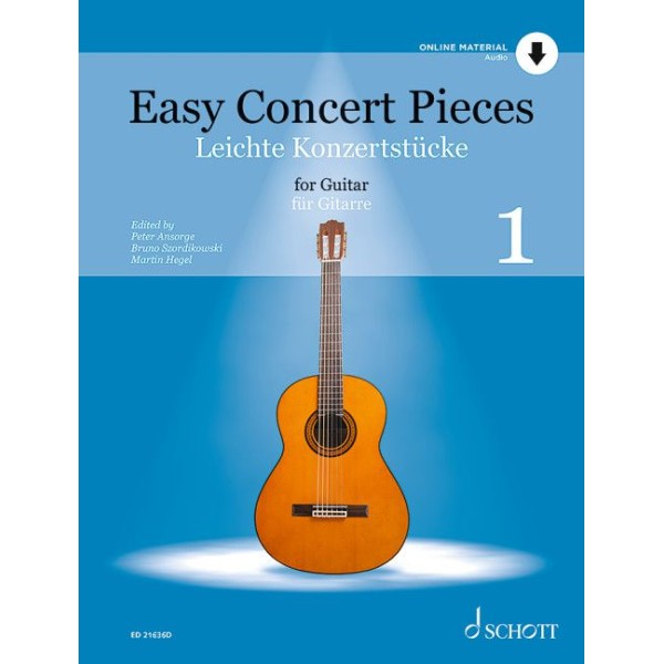 partition easy concert pieces guitar vol1