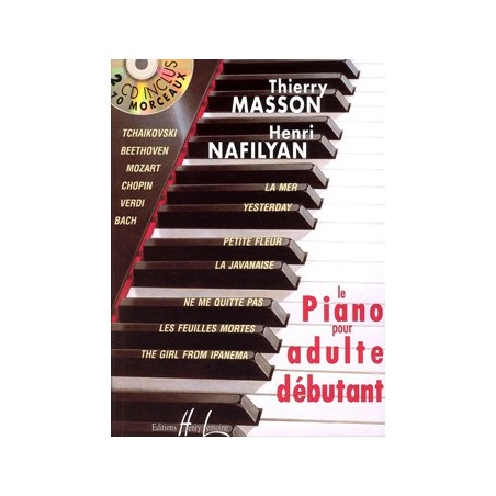 Le piano pour adulte débutant partition