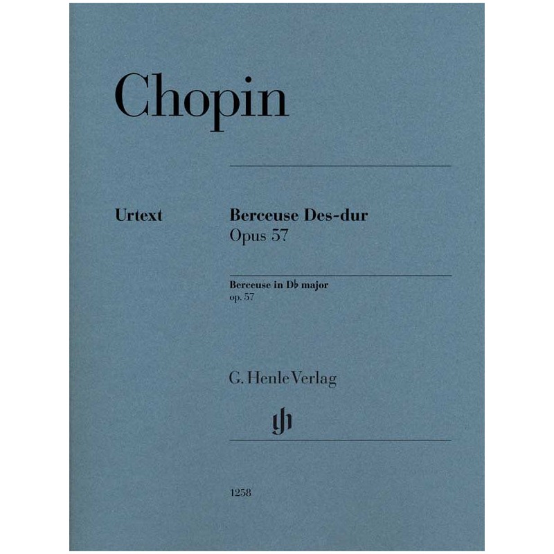 partition chopin berceuse partition chopin berceuse