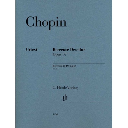 partition chopin berceuse