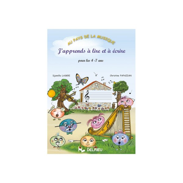 au pays de la musique j'apprends a lire et a ecrire