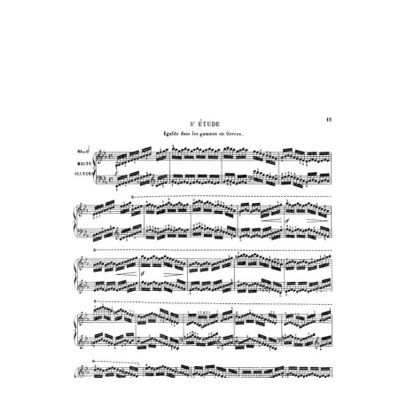 partition czerny l'art de delier les doigts