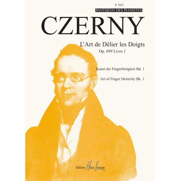 partition czerny l'art de delier les doigts