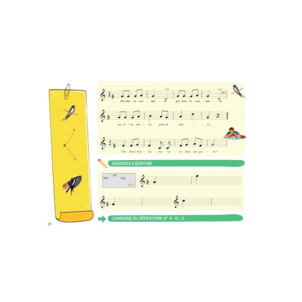 initiation musicale d'apres kodaly partition