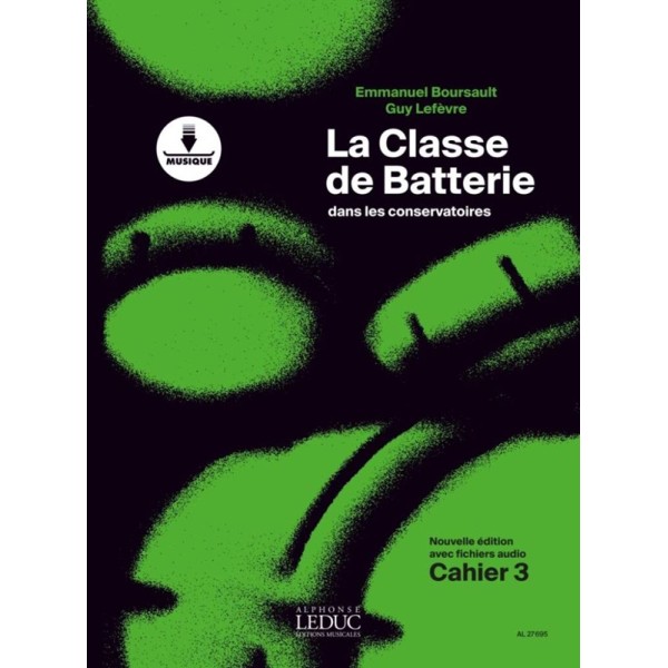 partition la classe de batterie cahier 3