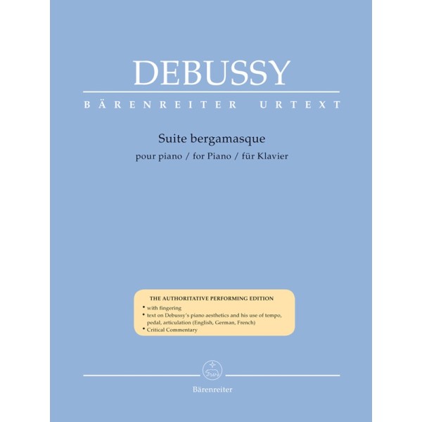 partition imprimée suite bergamasque
