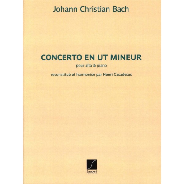 partition concerto alto en ut mineur