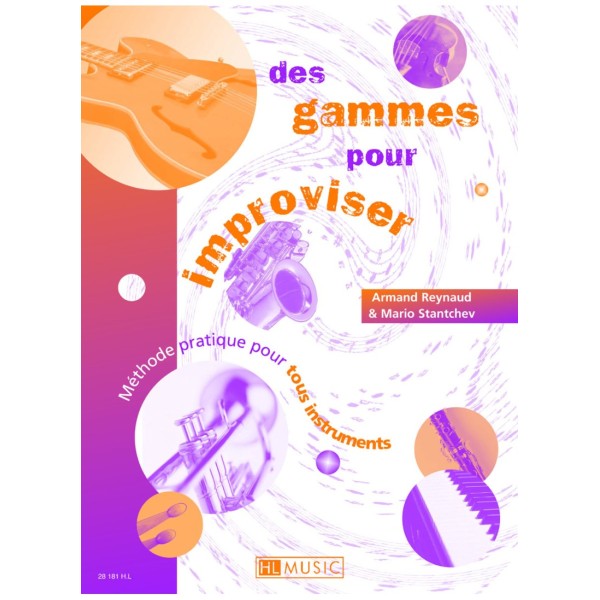 des gammes pour improviser partition