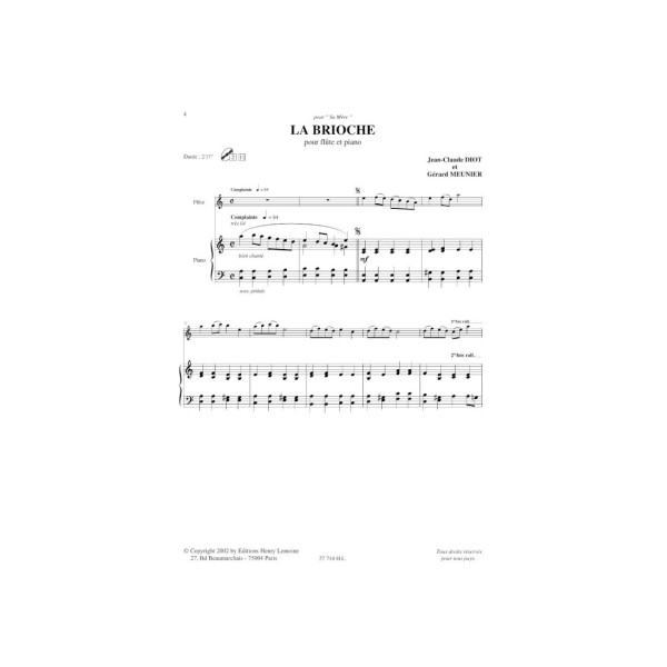 partition flute 8 pieces montees pour le dessert