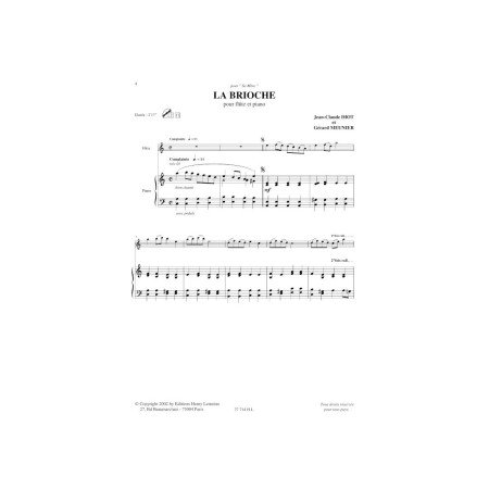 partition flute 8 pieces montees pour le dessert
