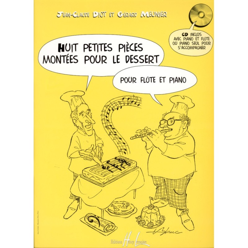 partition flute 8 pieces montees pour le dessert partition flute 8 pieces montees pour le dessert