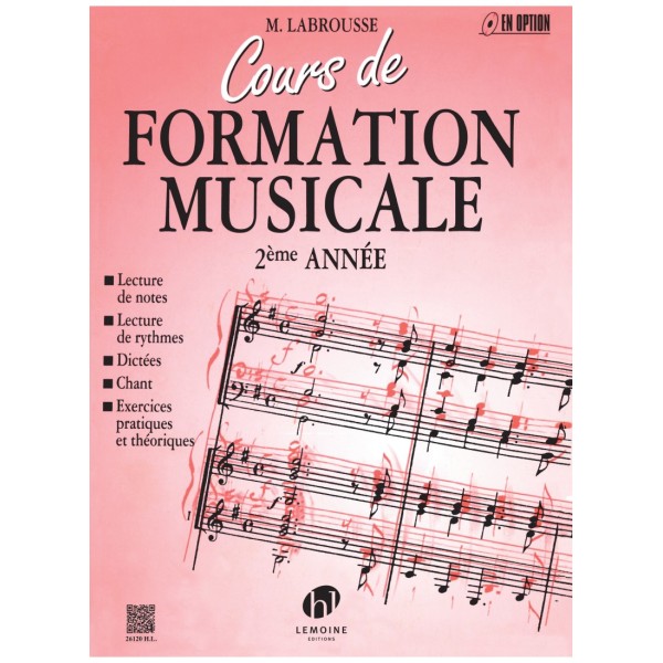 cours de formation musicale 2e annee