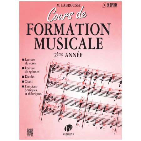 cours de formation musicale 2e annee