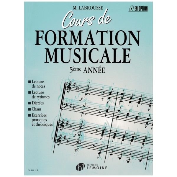 cours de formation musicale 5e annee de labrousse