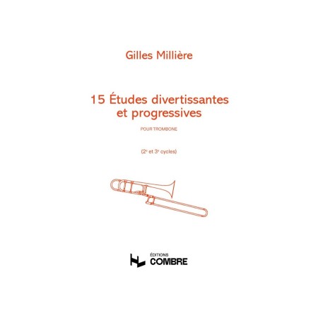 partition trombone 15 etudes divertissantes