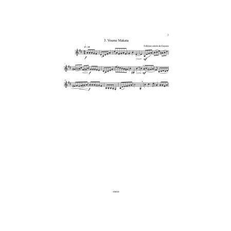 partition clarinette 18 etudes ethniques