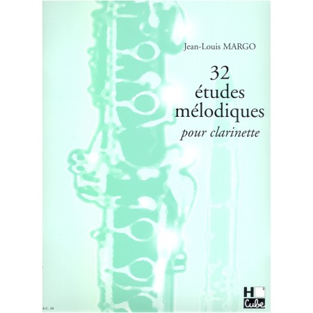 partition clarinette 32 etudes melodiques