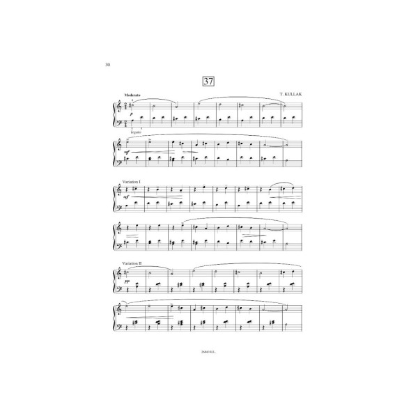 partition piano etudes poco forte