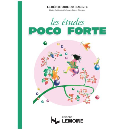 partition piano etudes poco forte
