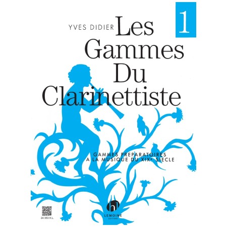 partition les gammes du clarinettiste