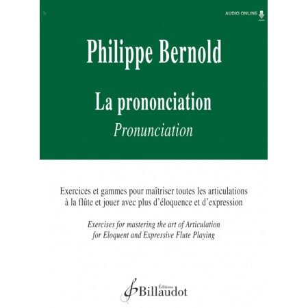 partition bernold la prononciation