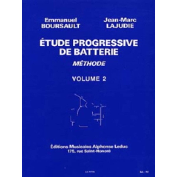 etude progressive de batterie volume 2