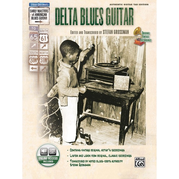 partition stefan grossman delta blues guitar