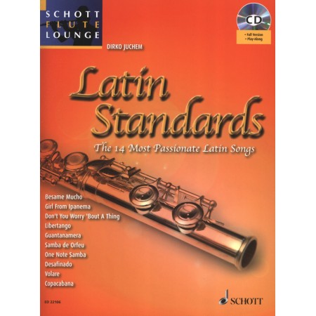 partition latin standards pour flute