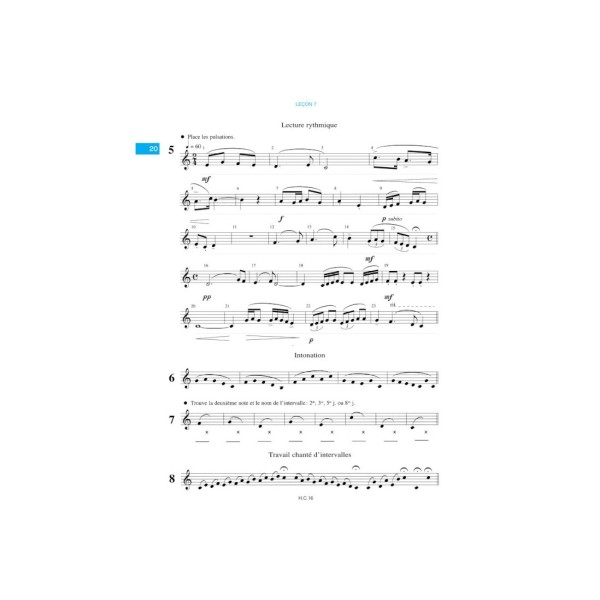 ma deuxieme annee de formation musicale