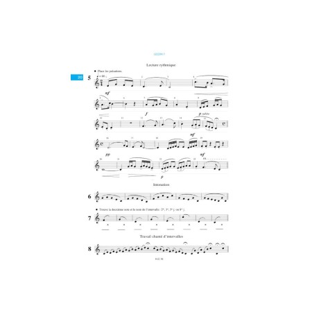 ma deuxieme annee de formation musicale