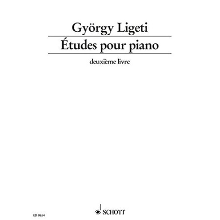 partition ligeti etudes piano